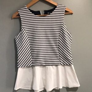 Black and white top(business)